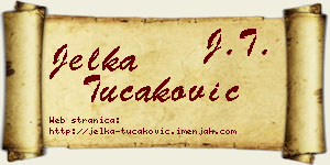Jelka Tucaković vizit kartica